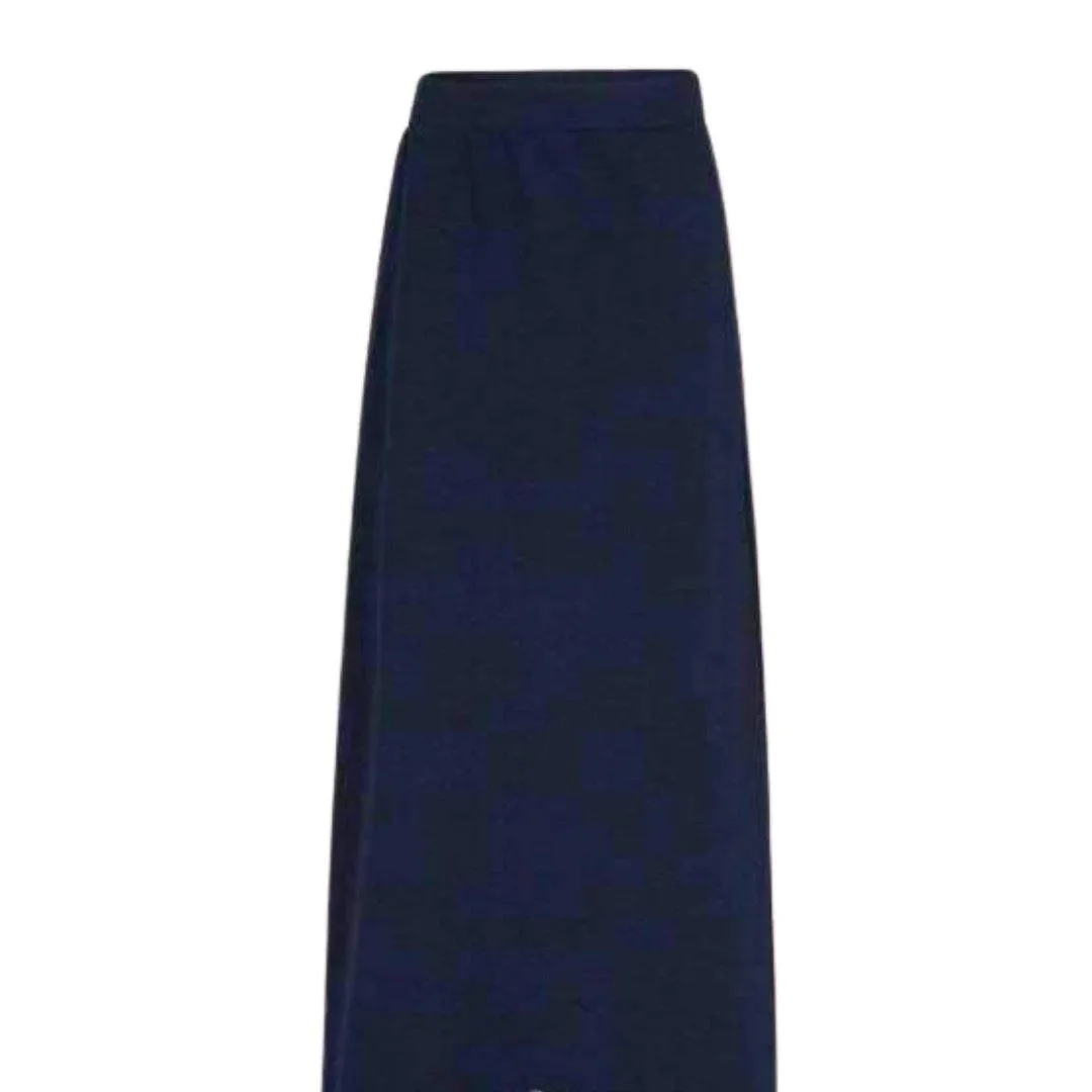 * Ponte Navy Pencil Skirt