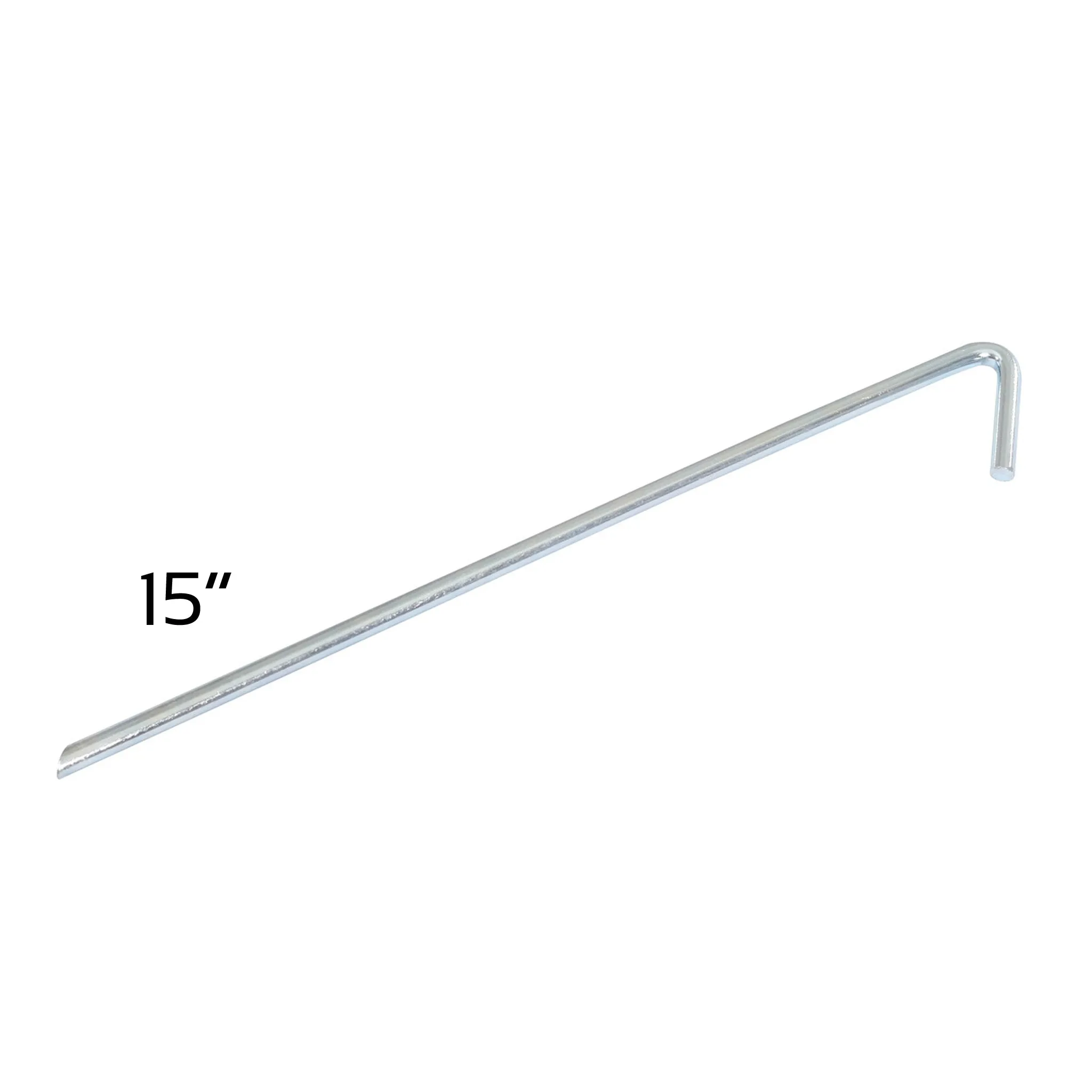 15 Steel Tent Pegs