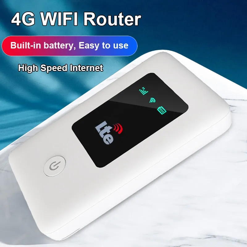 4G router Wireless built-in battery WiFi