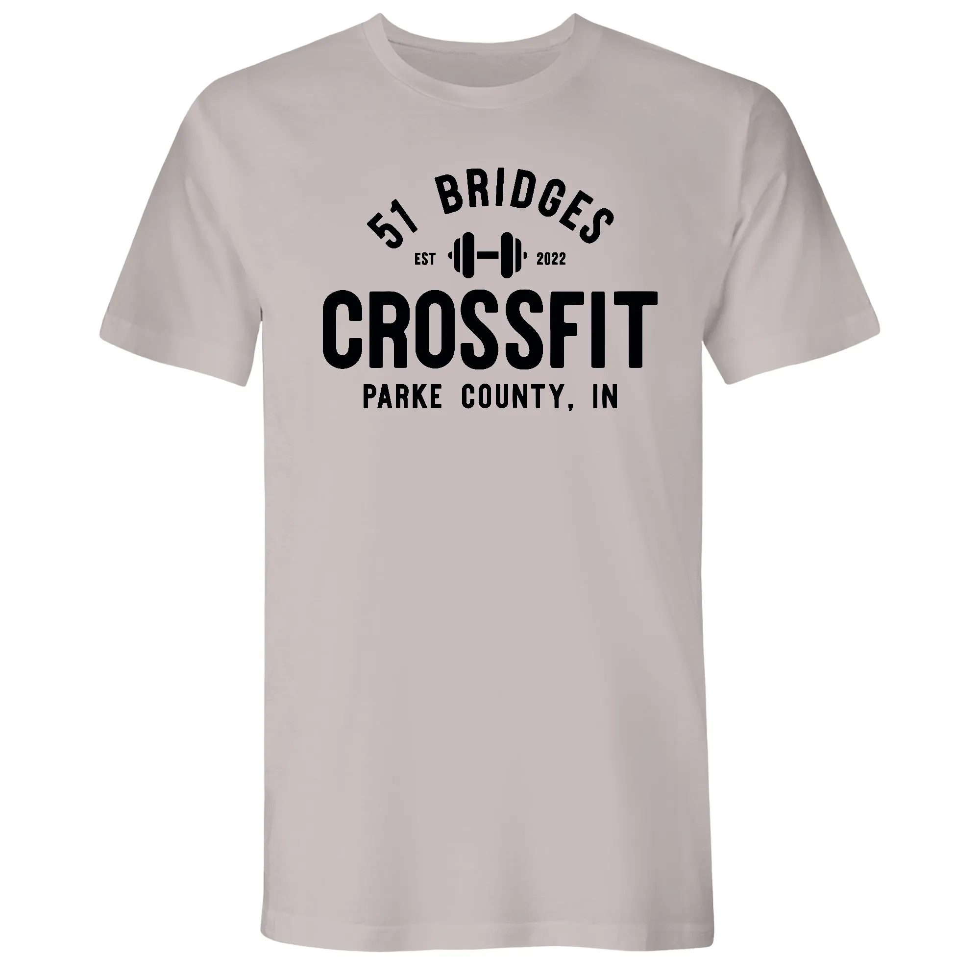 51 Bridges CrossFit Stacked Mens - T-Shirt