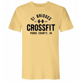 51 Bridges CrossFit Stacked Mens - T-Shirt