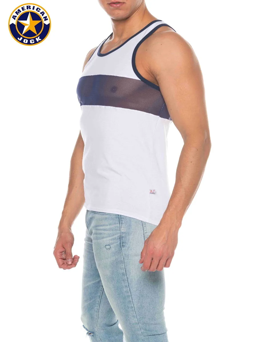 A J Phys Ed Track Tank Top