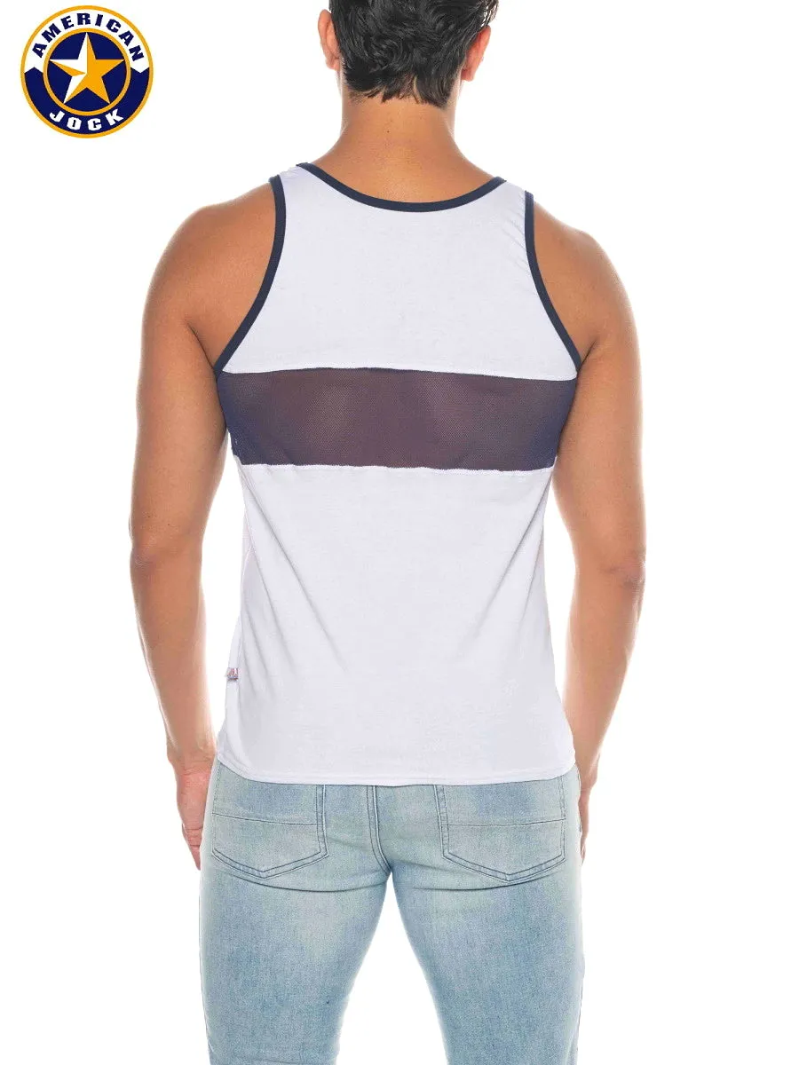 A J Phys Ed Track Tank Top