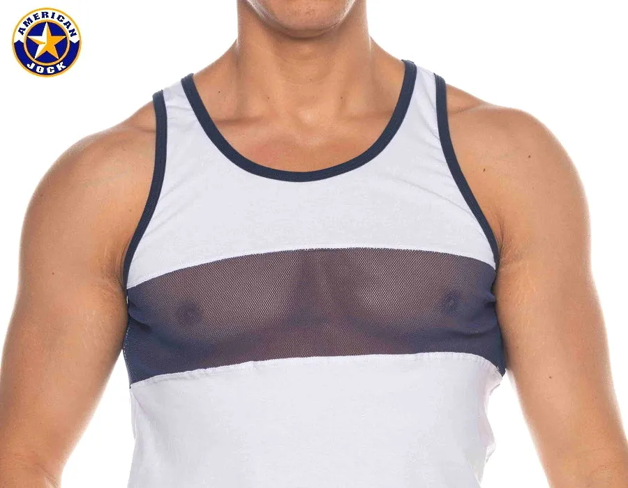 A J Phys Ed Track Tank Top