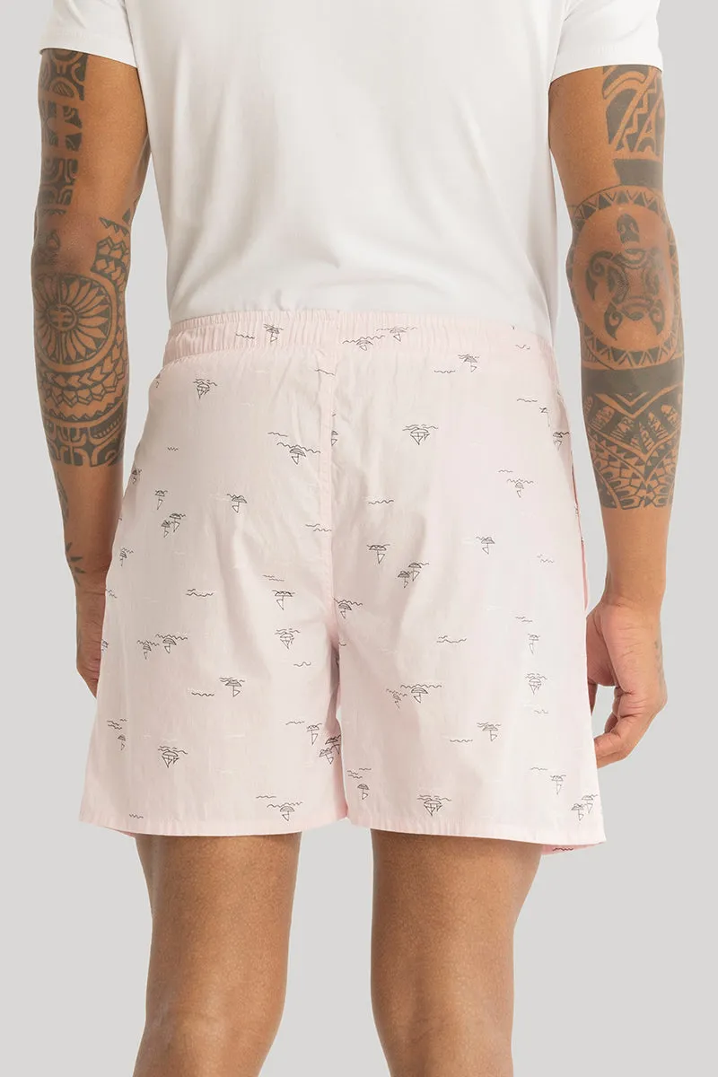 Adrien Light Pink Printed Boxers