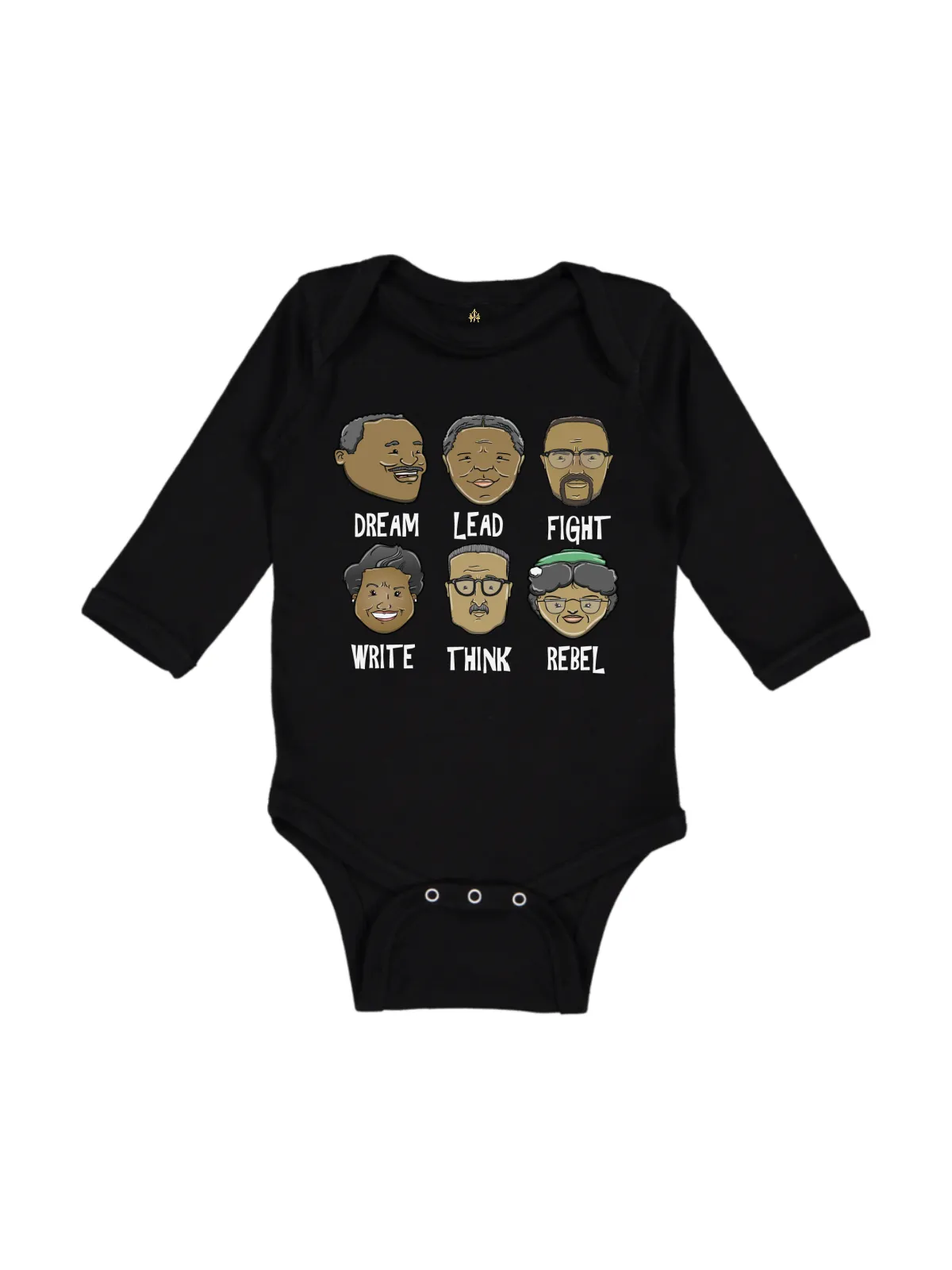 African American Activists Baby Bodysuit