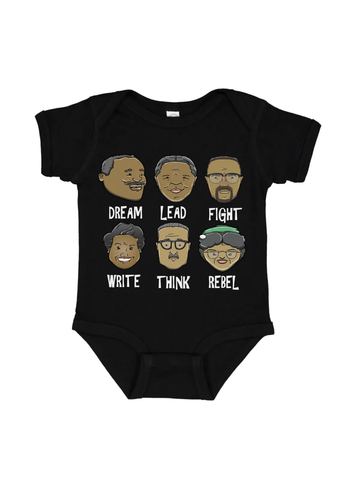 African American Activists Baby Bodysuit