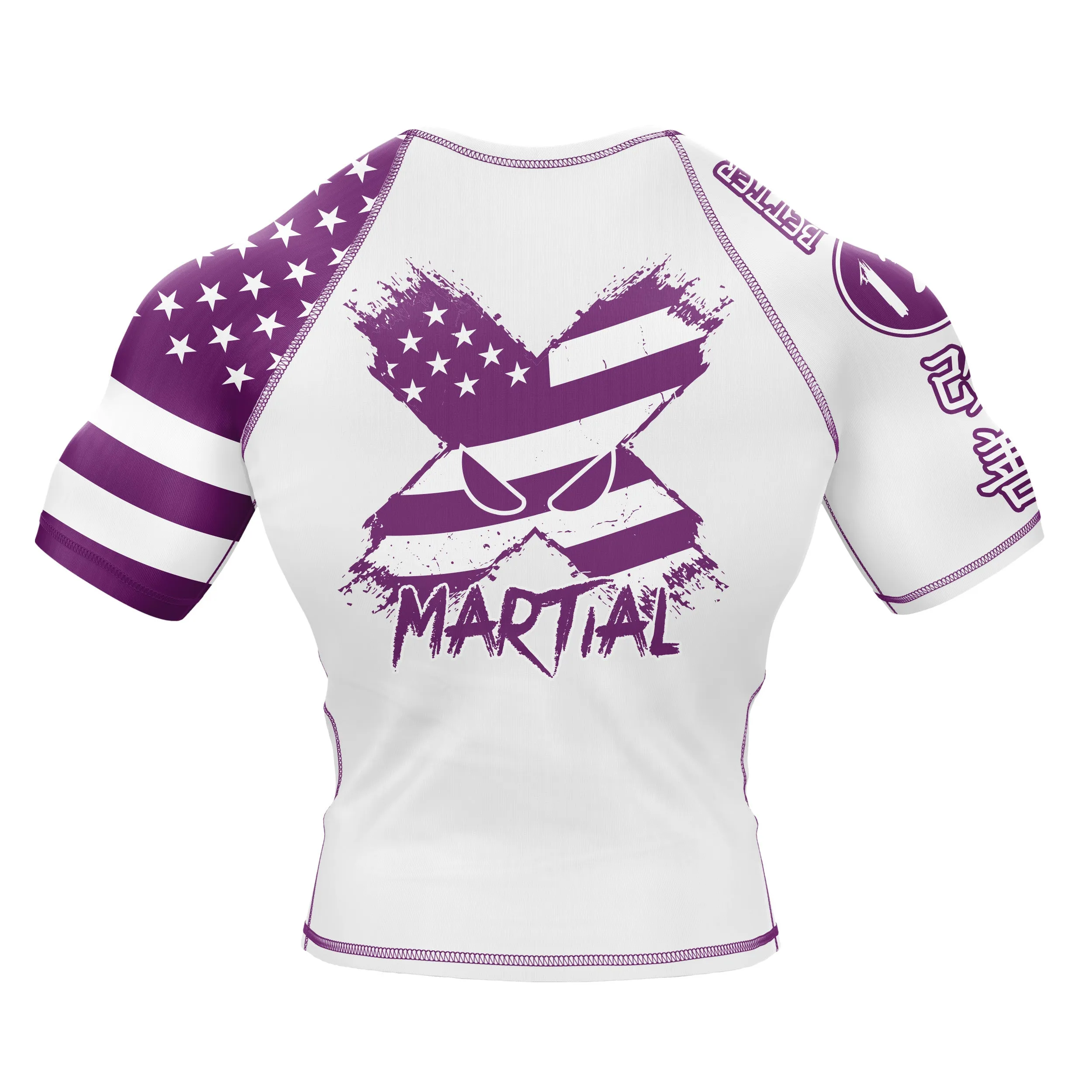 American Fighter Rank BJJ Rash Guard