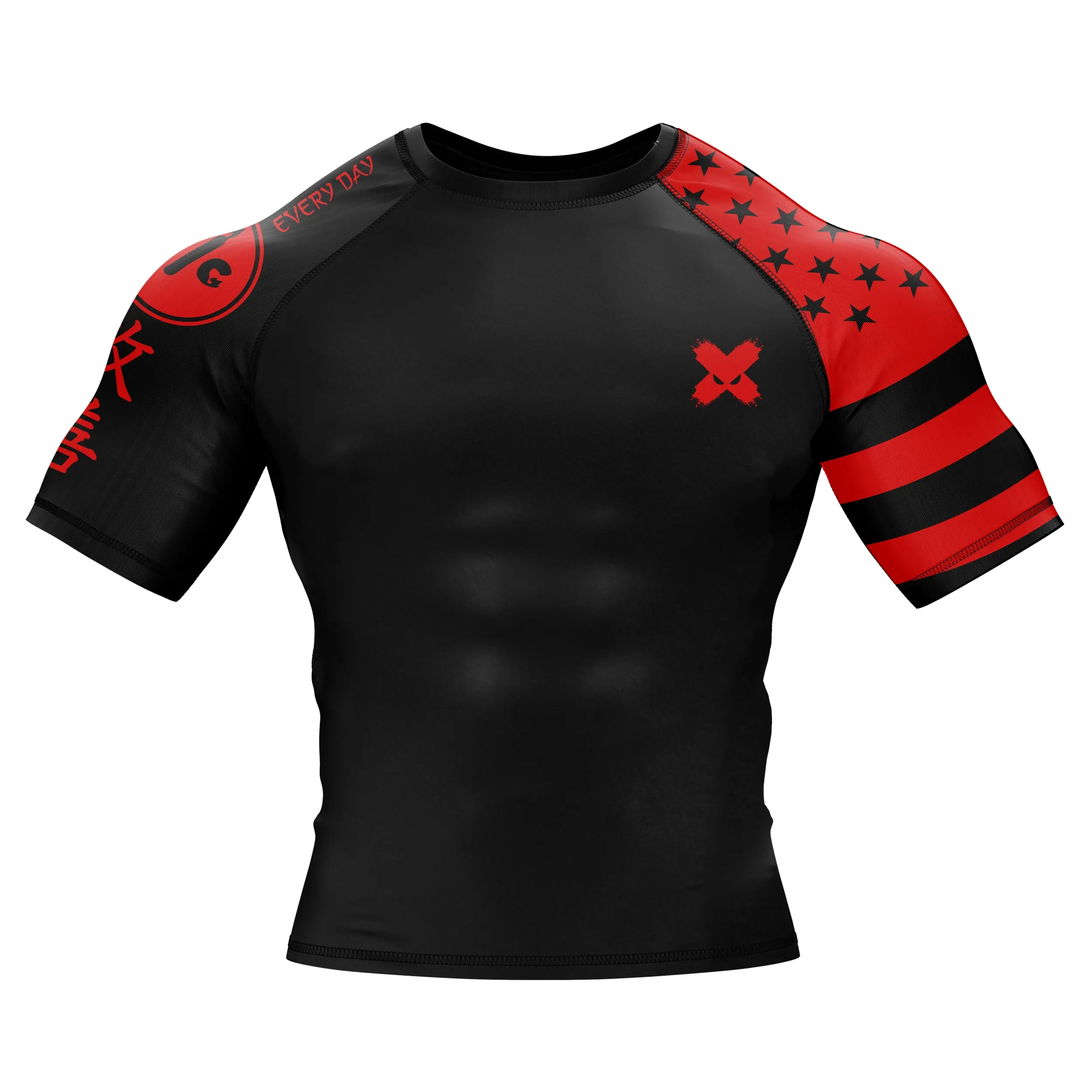 American Fighter Rank BJJ Rash Guard