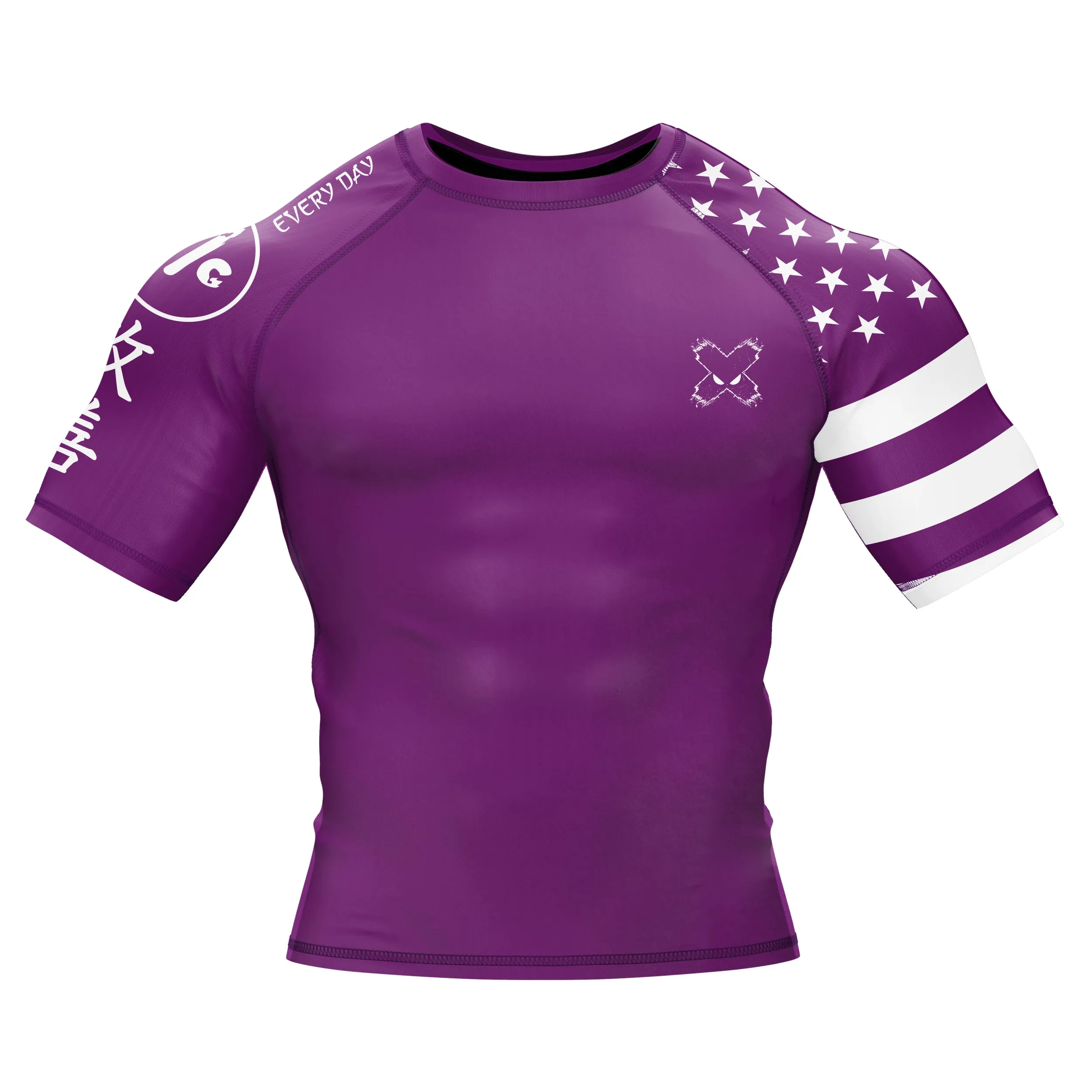 American Fighter Rank BJJ Rash Guard