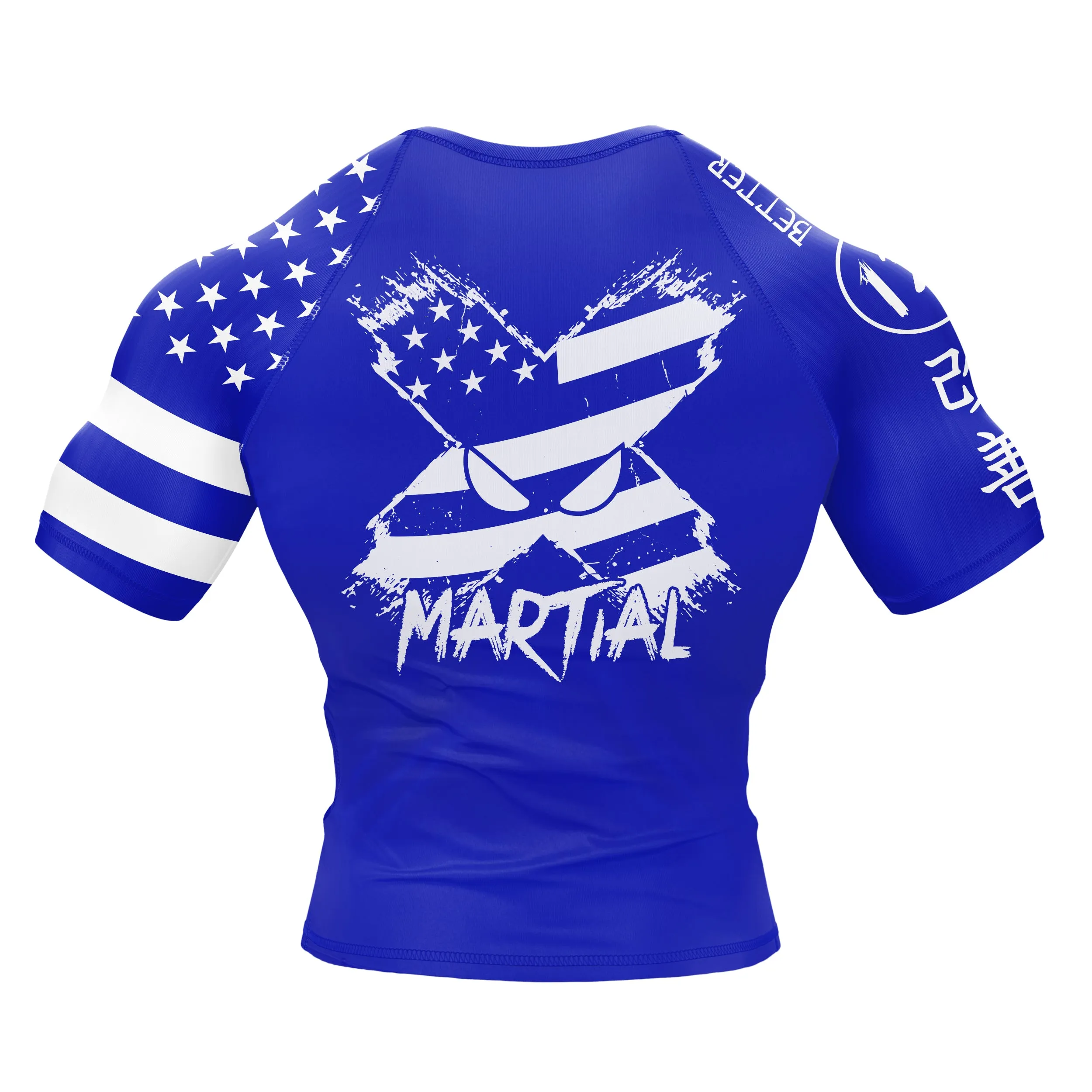 American Fighter Rank BJJ Rash Guard