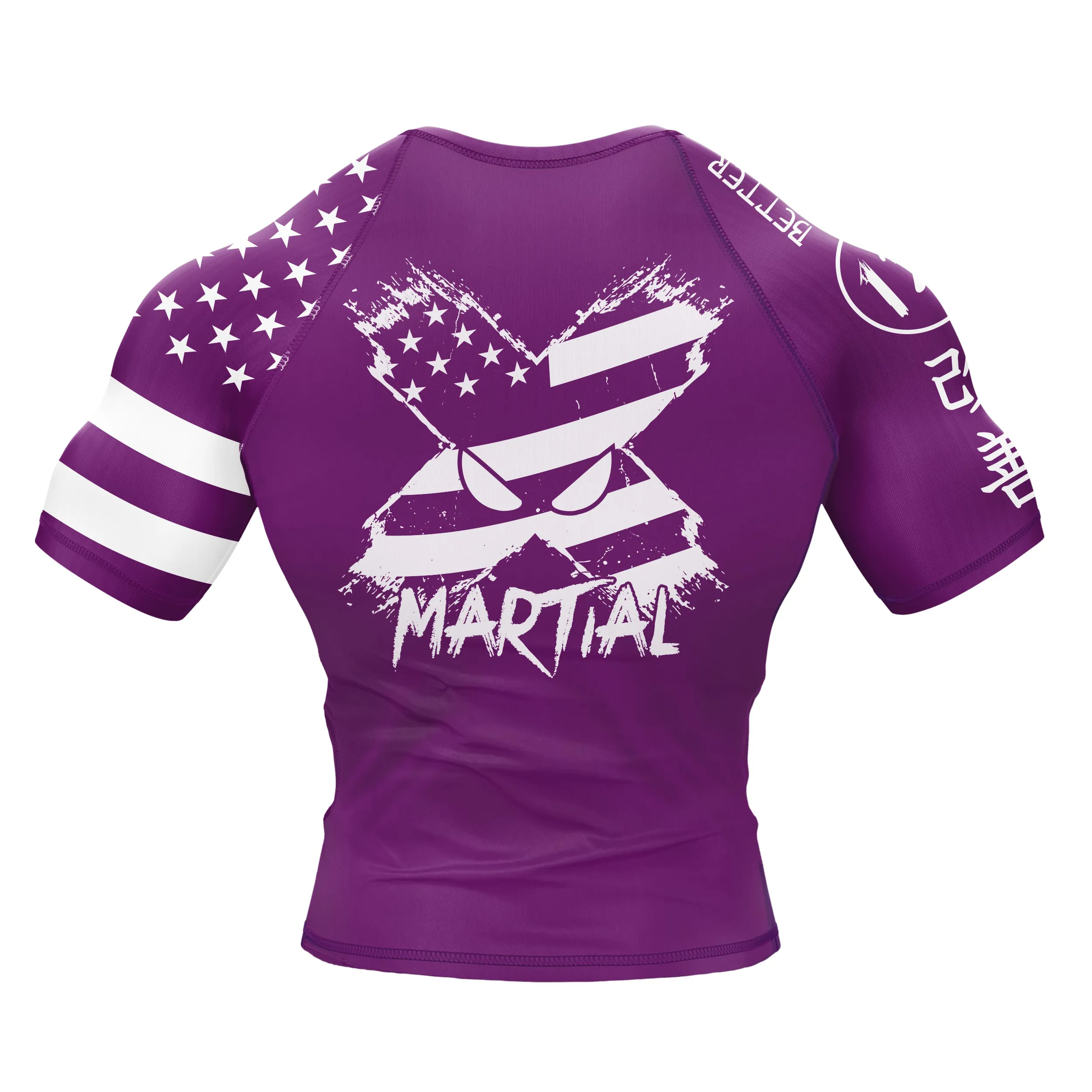 American Fighter Rank BJJ Rash Guard