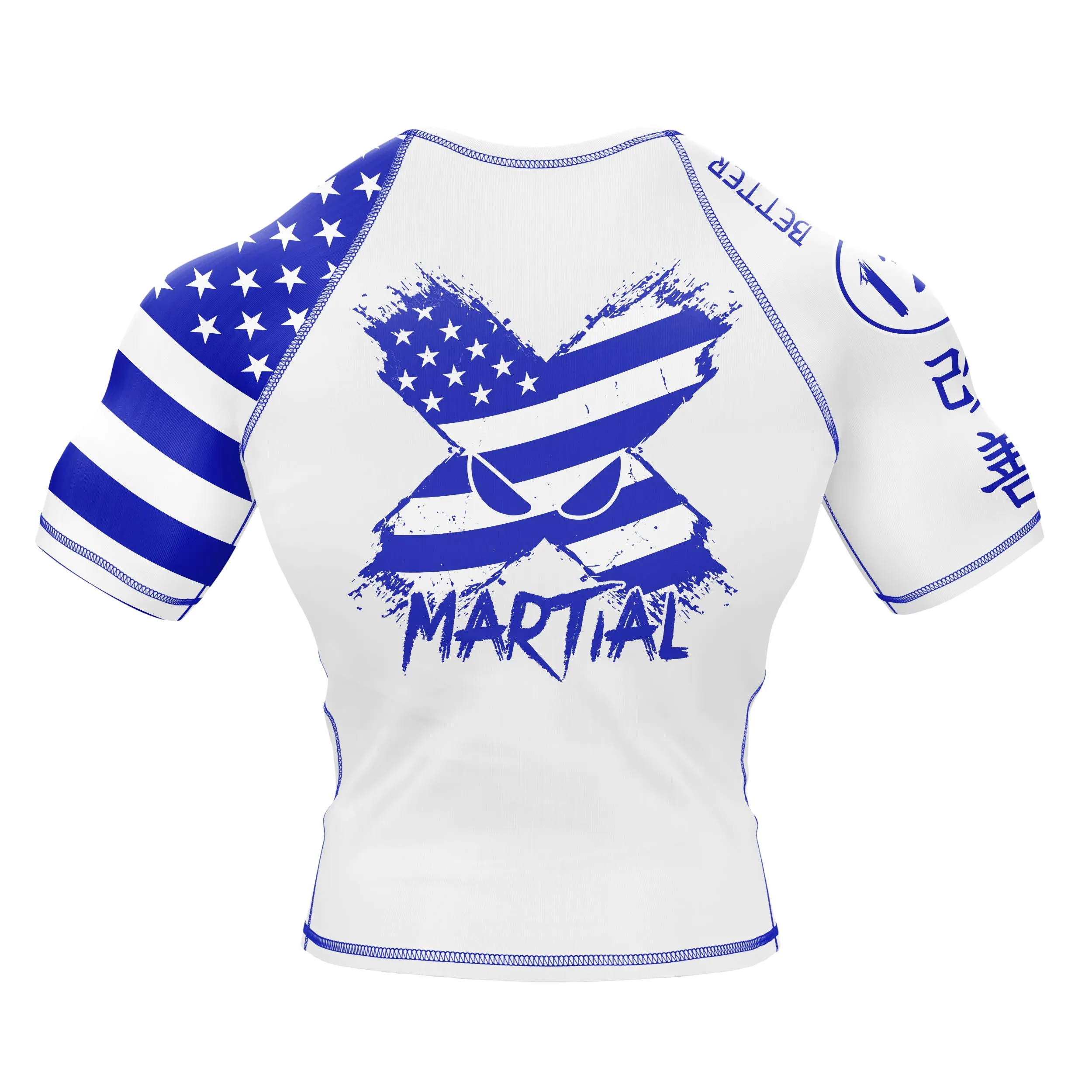 American Fighter Rank BJJ Rash Guard