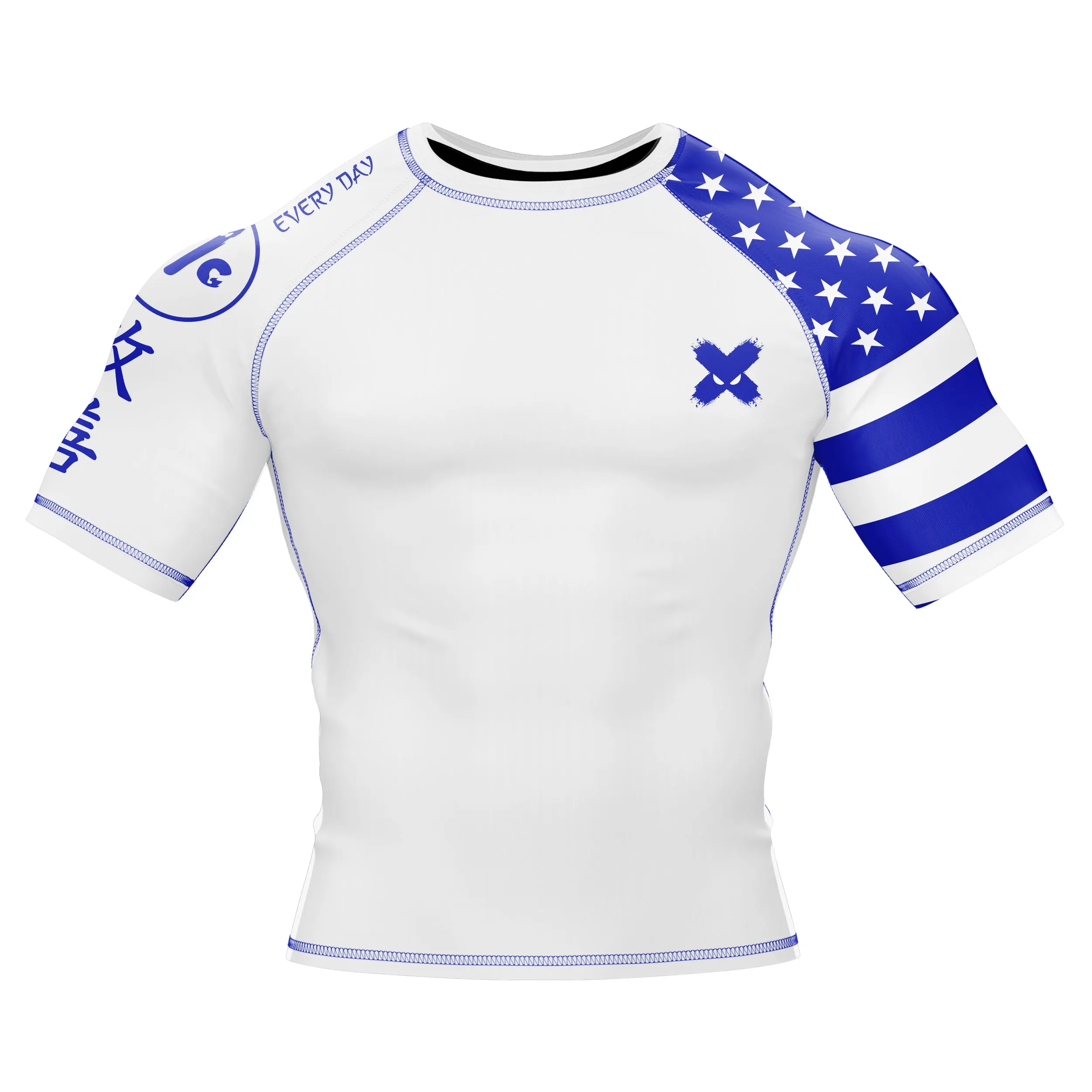 American Fighter Rank BJJ Rash Guard