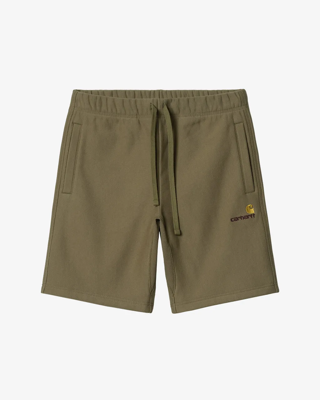 American Script Sweat Short Larch