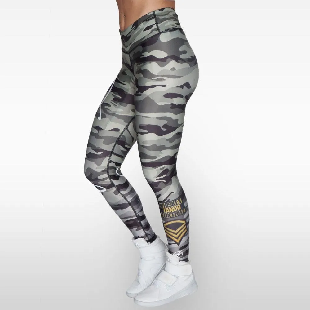 Anarchy Apparel Commando Leggings - Green all