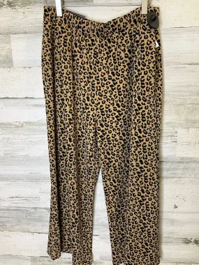 Animal Print Capris Banana Republic, Size M