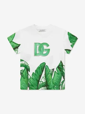 Baby Boys Banana Leaf T-Shirt in Green