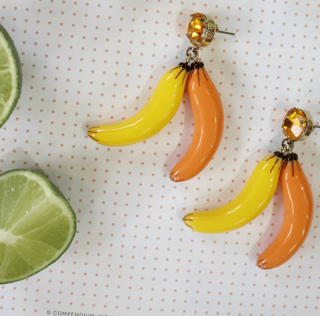 Banana Banana Earrings