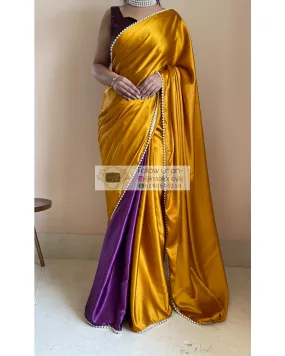 Banoffee Pie Two in One Saree