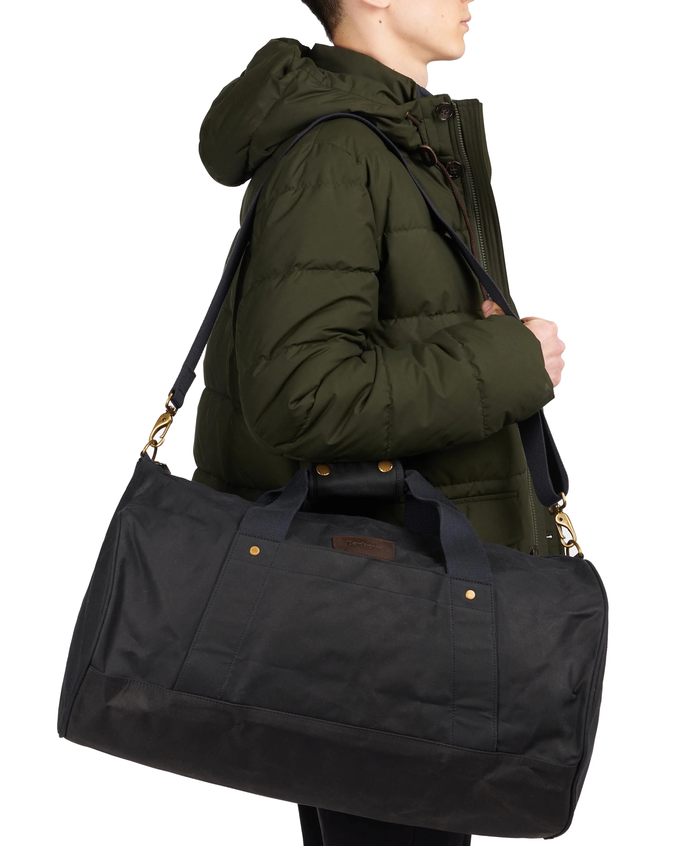 Barbour 'Explorer' Wax Duffle Bag