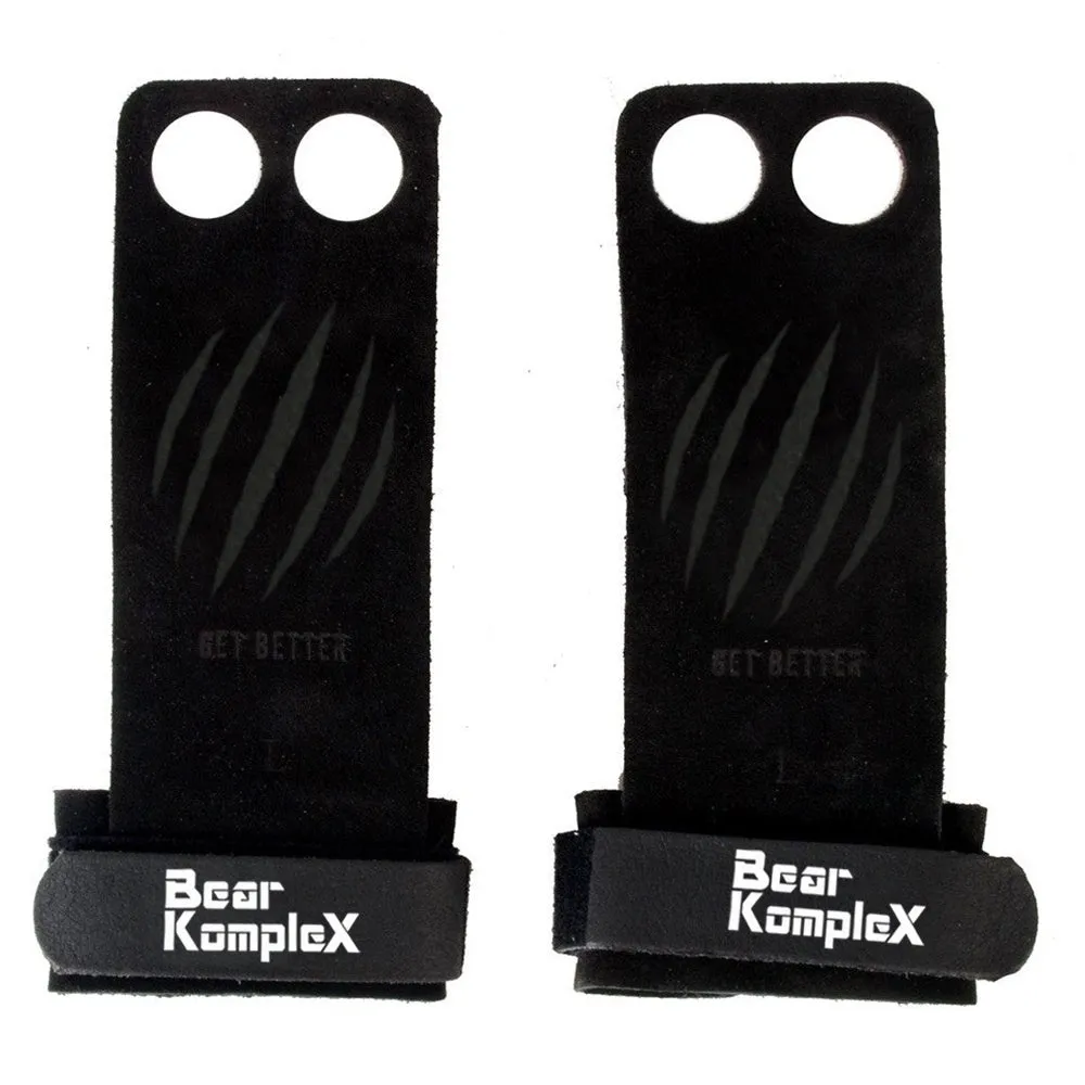 Bear KompleX 2 Hole Hand Grips - Black