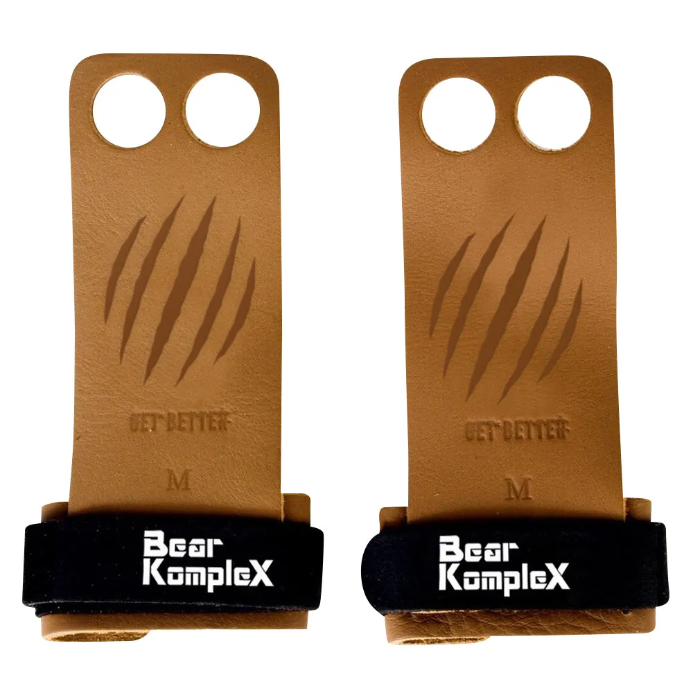 Bear KompleX 2 Hole Hand Grips - Tan