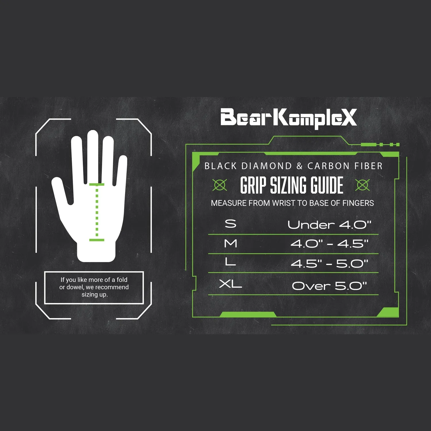 Bear KompleX 3 Hole Carbon Comp Grips