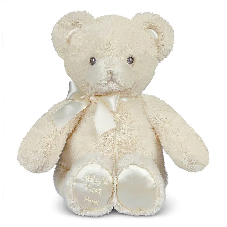 Bearington Collection Baby's First Bear - Cream