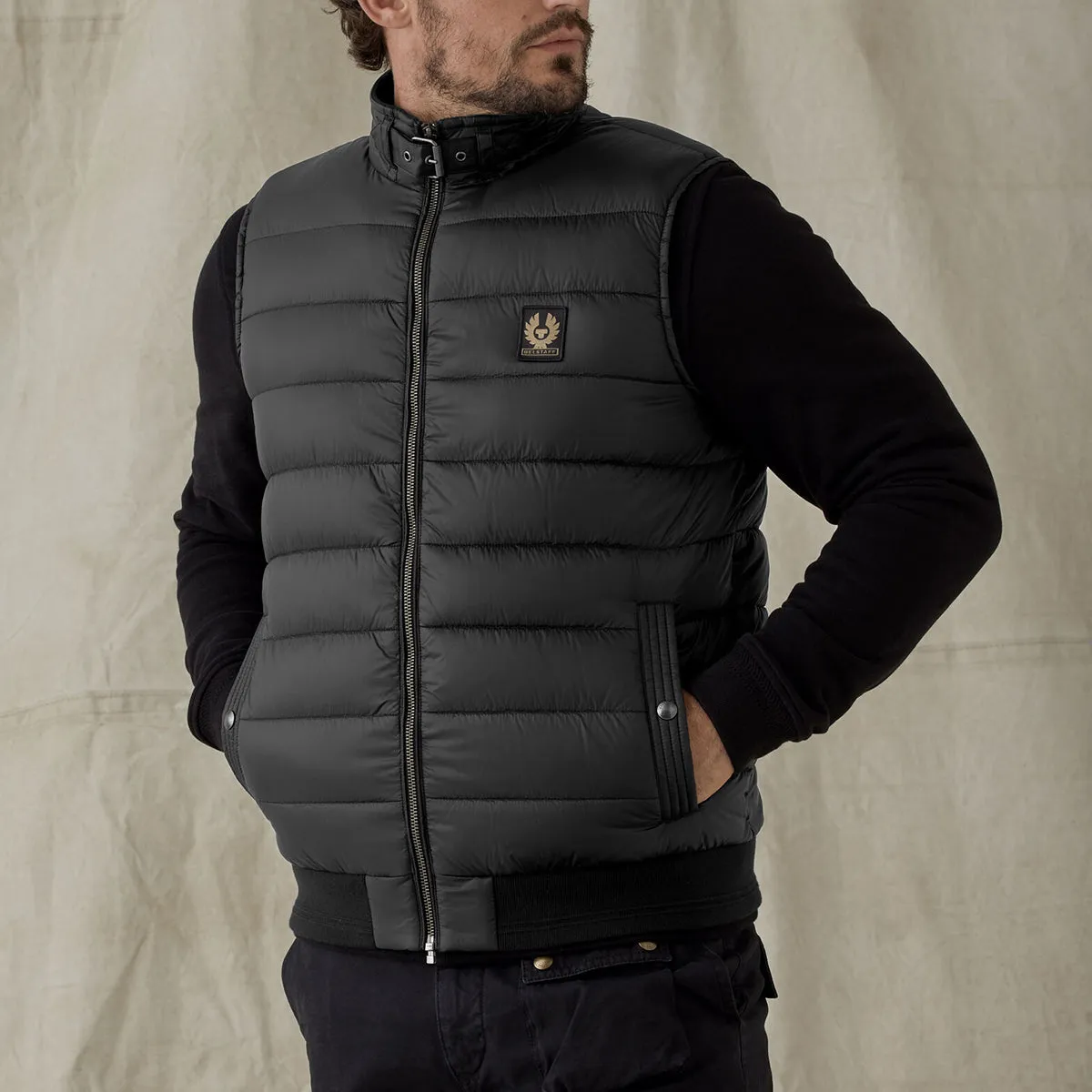 Belstaff - Circuit Down Gilet in Black