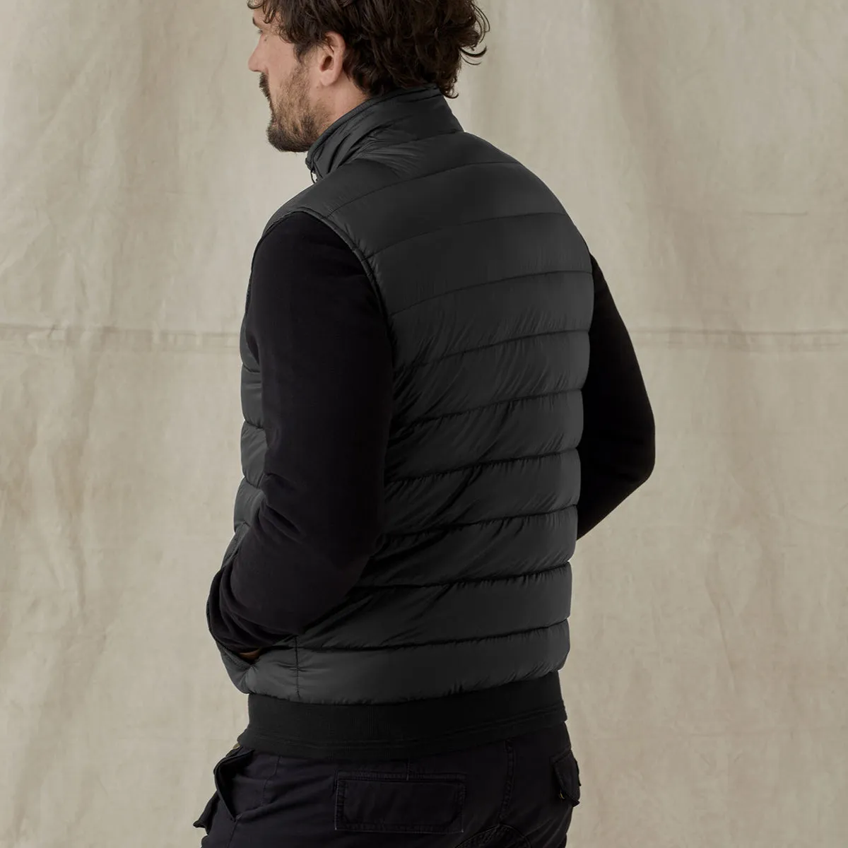 Belstaff - Circuit Down Gilet in Black