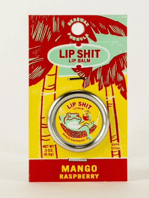 BlueQ Lip Shit Balm "Mango-Rasberry"