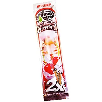 Blunt wraps double platinum flavoured