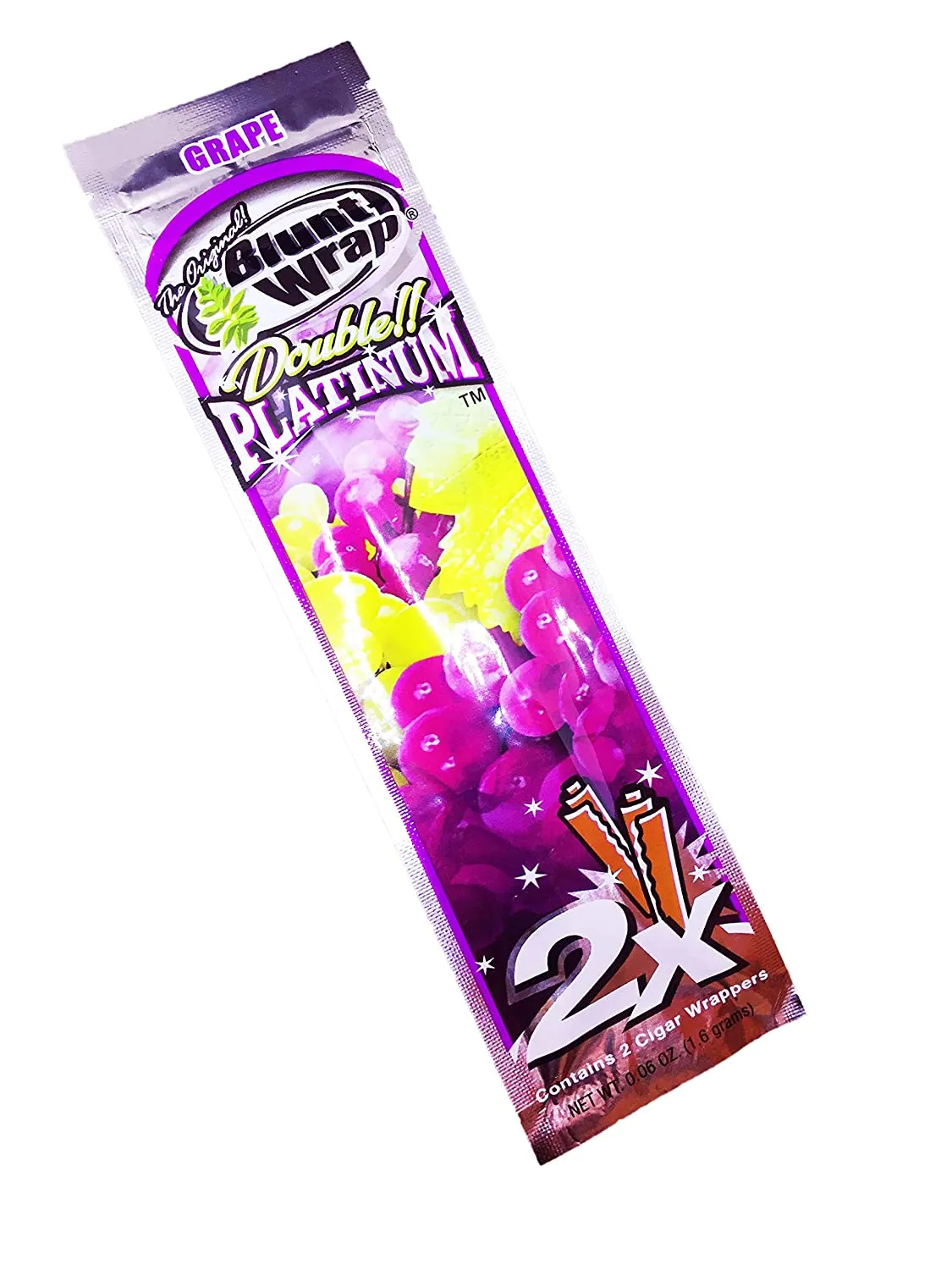 Blunt wraps double platinum flavoured