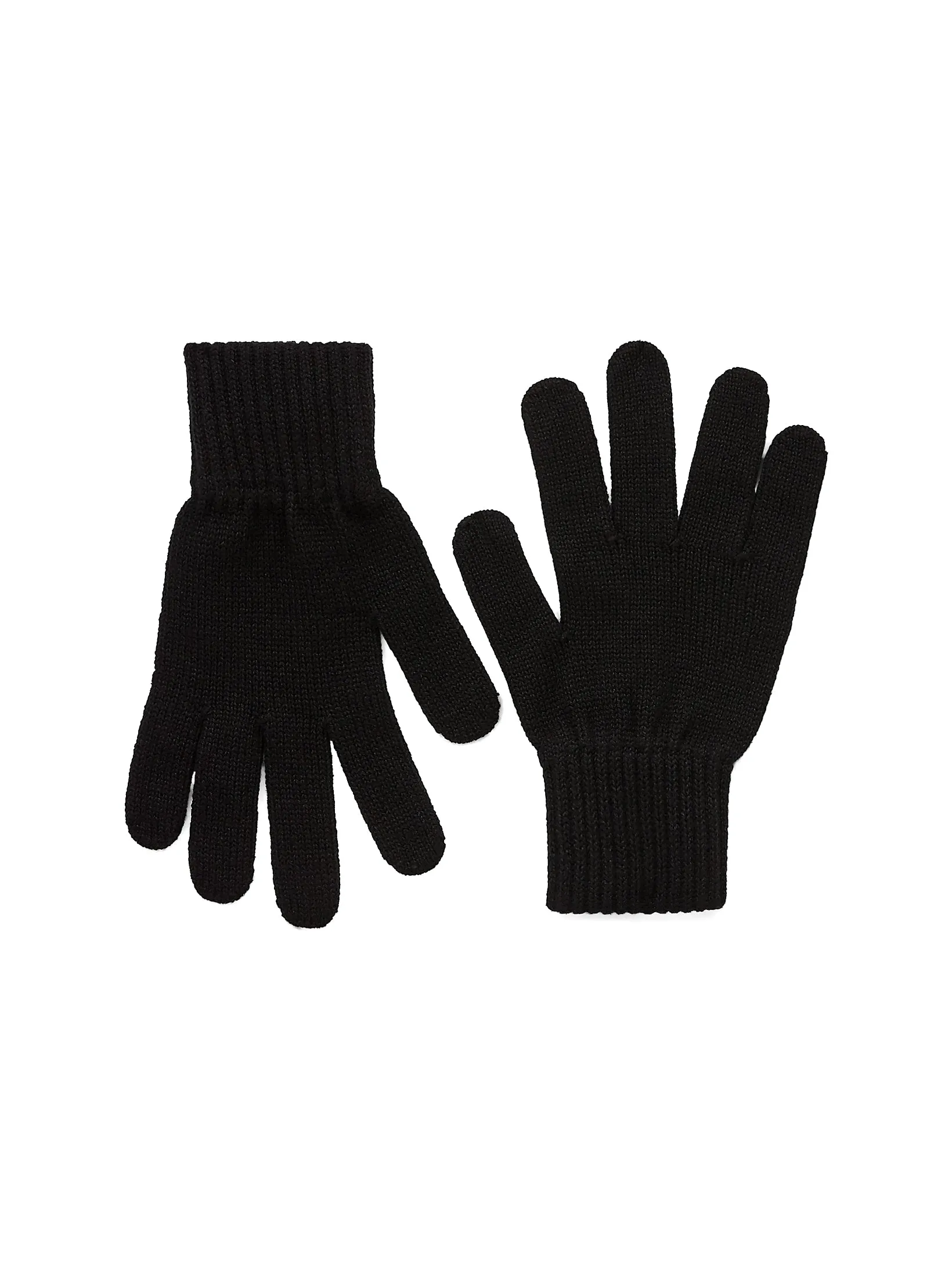 Calvin Klein Mens Kitted Monogram Gloves