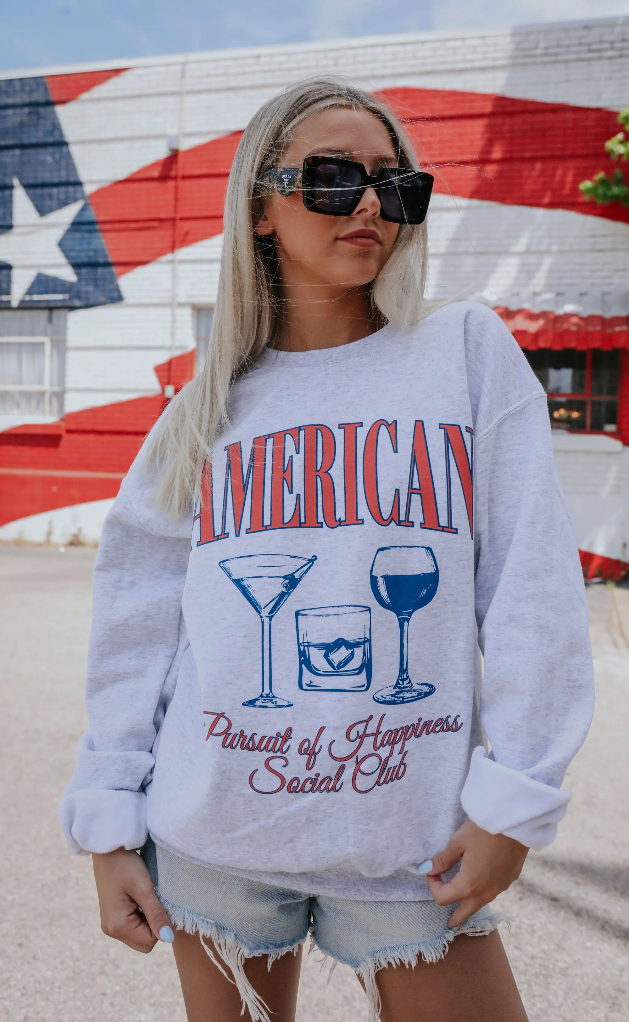 charlie southern: american pursuit of happiness sweatshirt