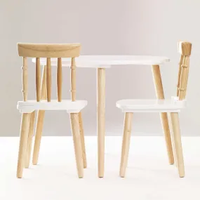 Children's Wooden Table and Chairs