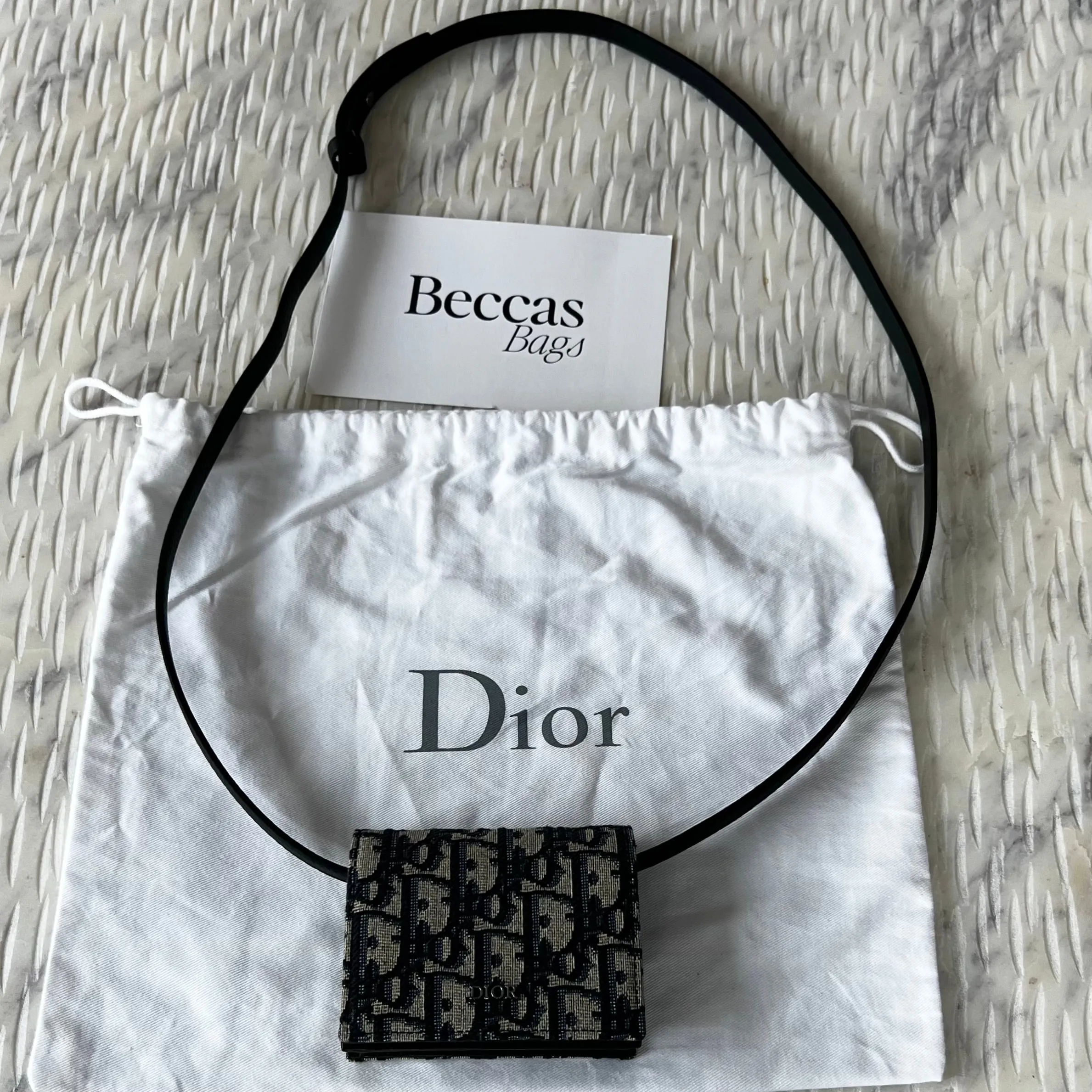 Christian Dior Nano Pouch Crossbody