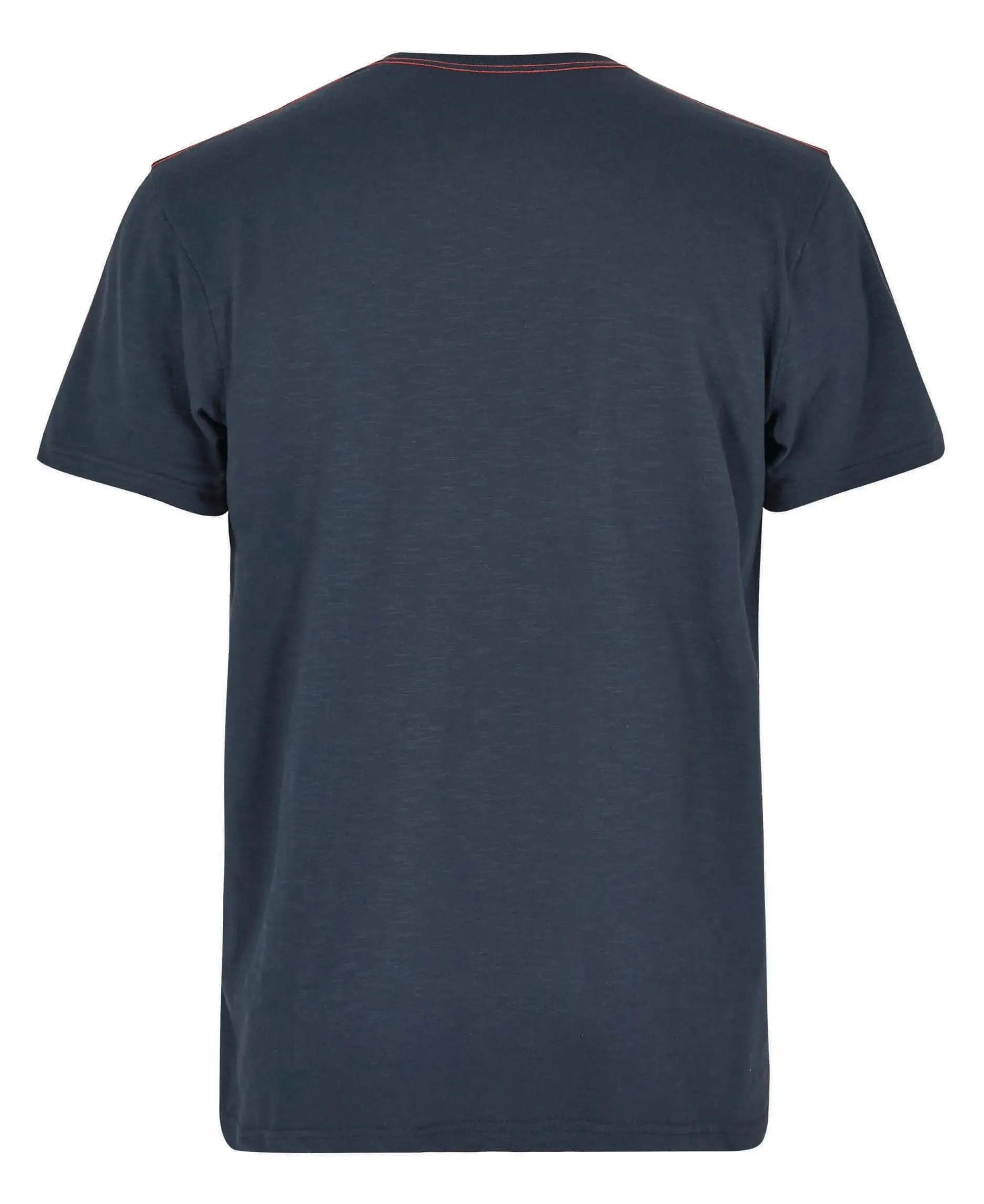 Fished Organic Branded Tee - Navy