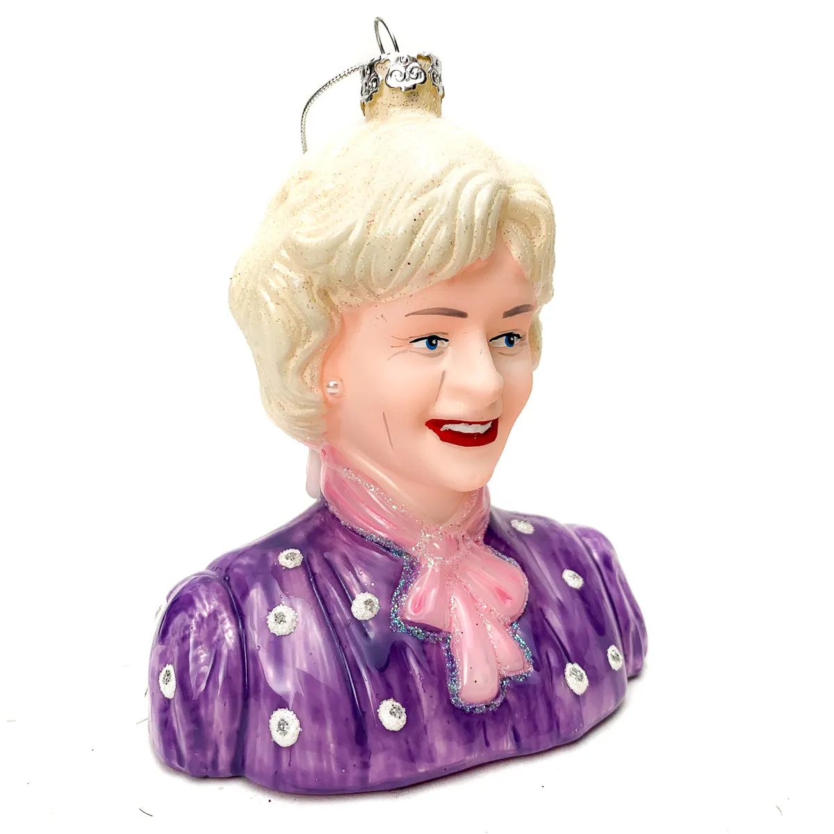 Golden Gal Rose / Betty White Bust Ornament