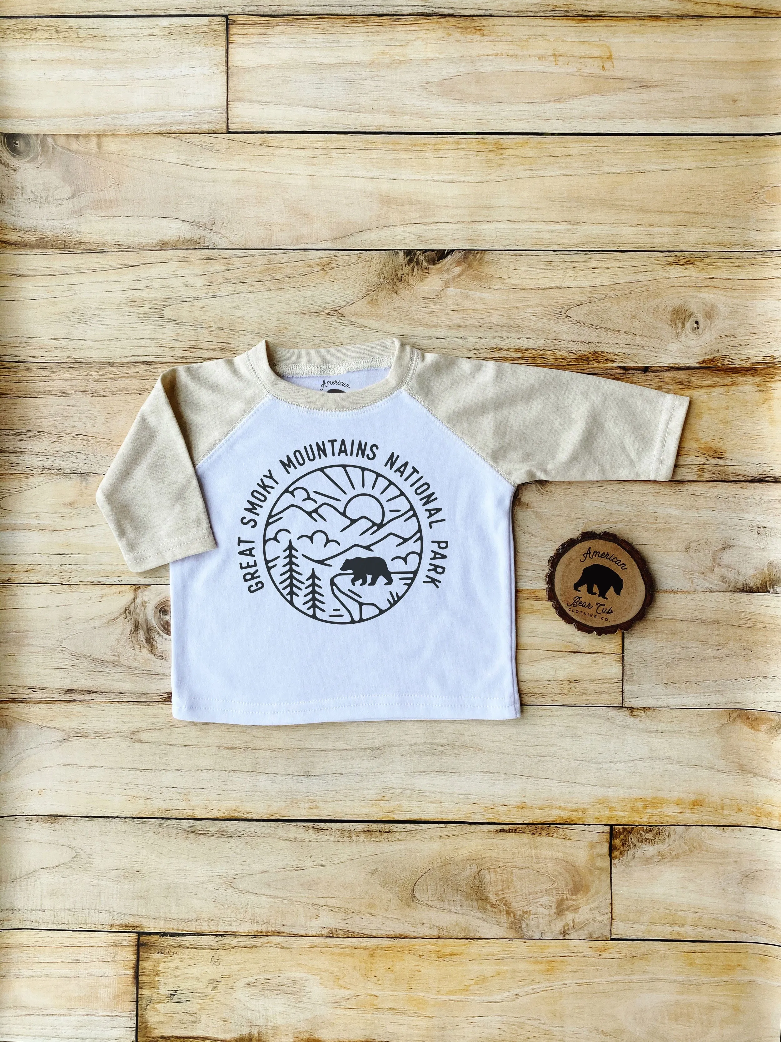 Great Smoky Mountains National Park Bodysuits, Shirts & Raglans for Baby, Toddler & Youth