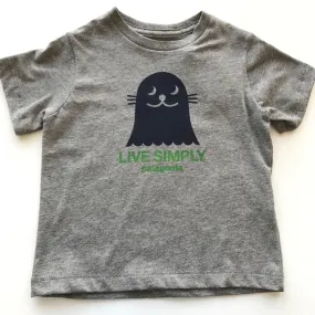 Kids' Patagonia | Baby Live Simply Organic T-shirt | Gravel Heather