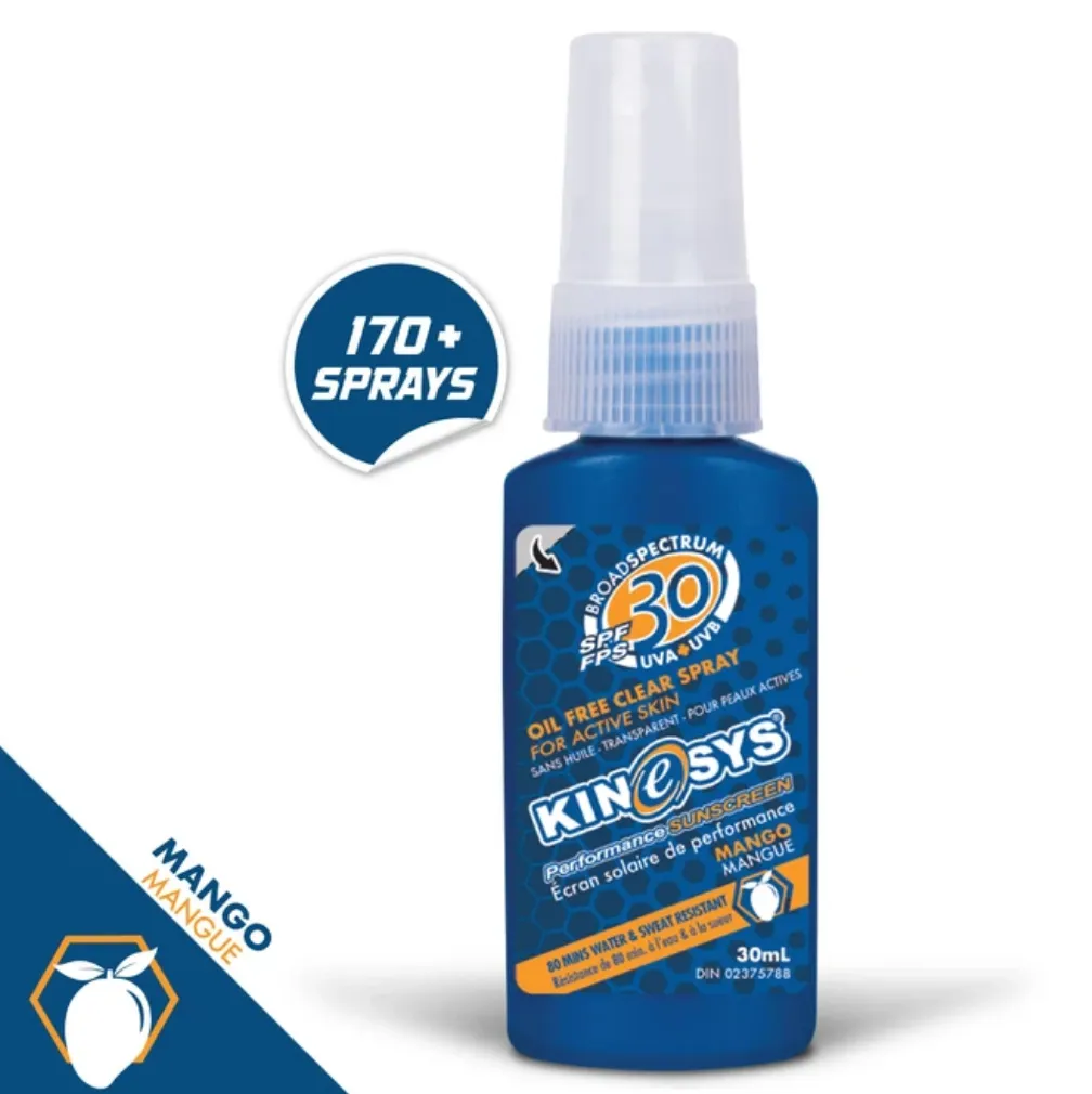 Kinesys SPF30 Sunscreen  - 30mL, Mango