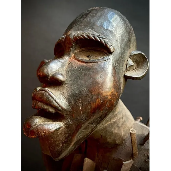 Kongo Nkisi Nkondi Power Figure, Democratic Republic of the Congo / Congo #