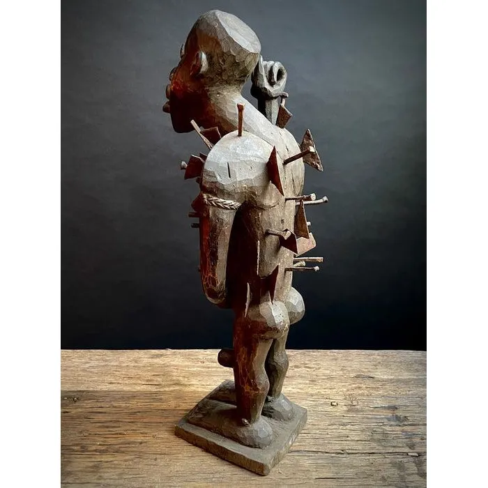 Kongo Nkisi Nkondi Power Figure, Democratic Republic of the Congo / Congo #