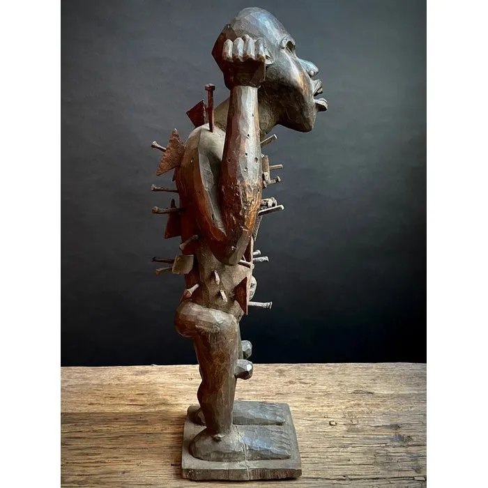 Kongo Nkisi Nkondi Power Figure, Democratic Republic of the Congo / Congo #