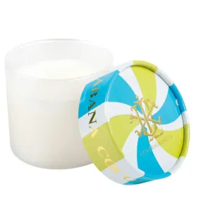 Lux Fragrances Coconut Cabana 15 oz. 2-Wick Decorative Lid Candle