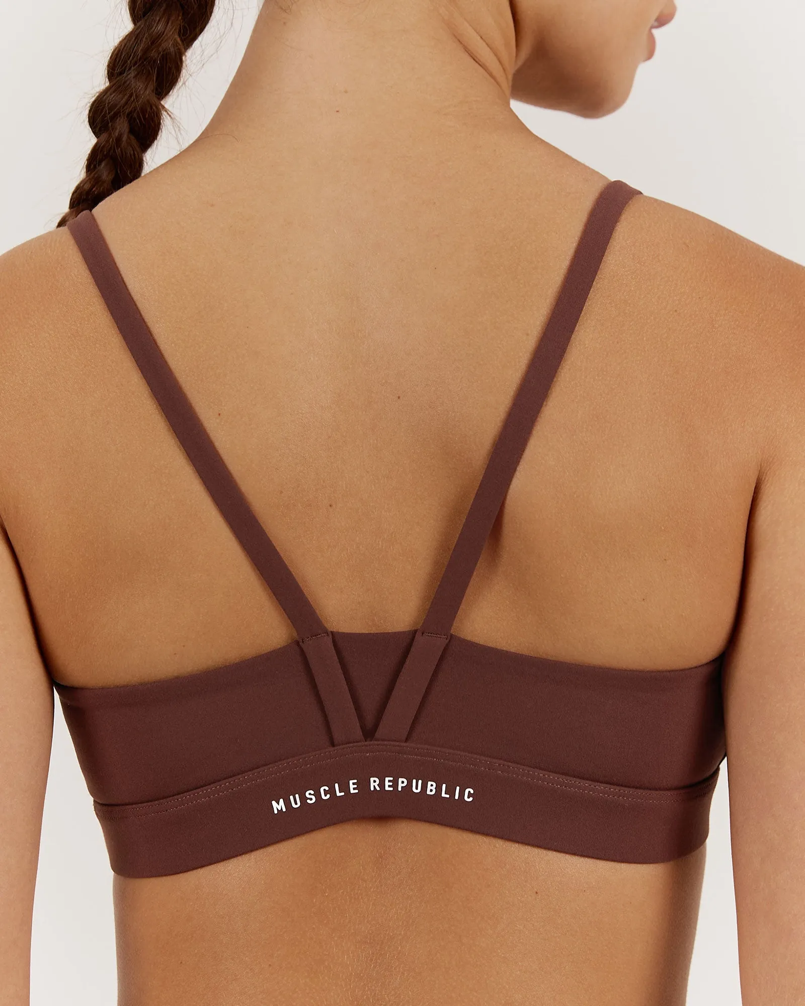 LUXE ASH BRA - COCOA