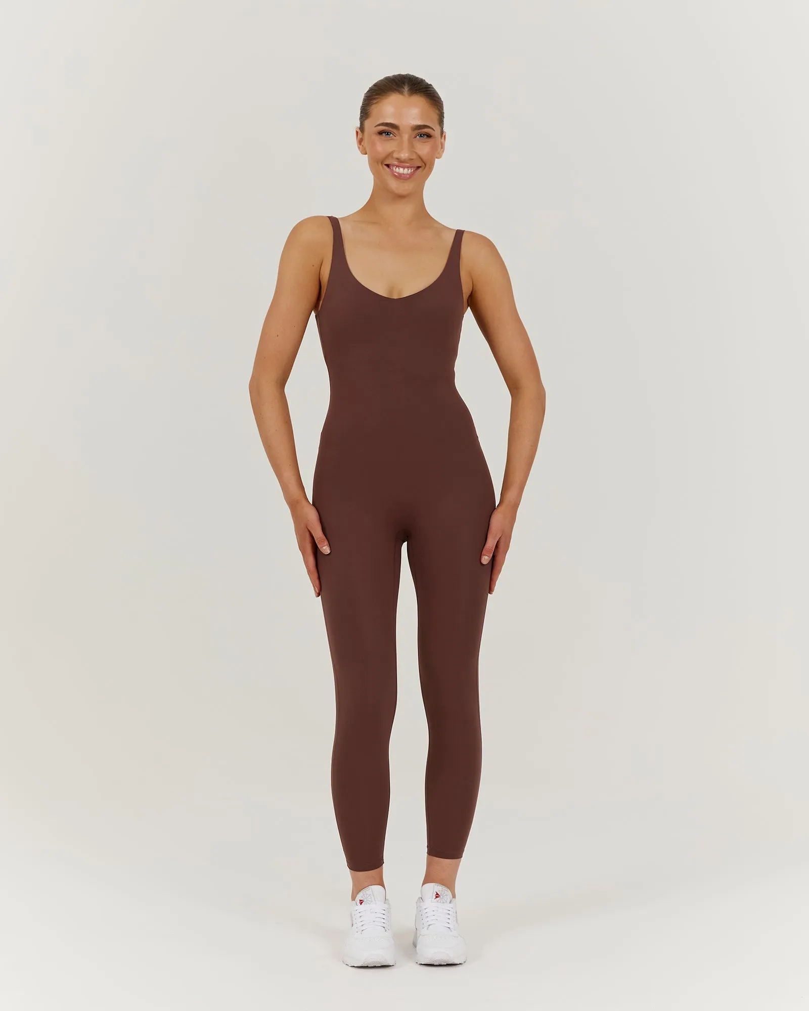 LUXE BROOKE BODYSUIT 24" - COCOA