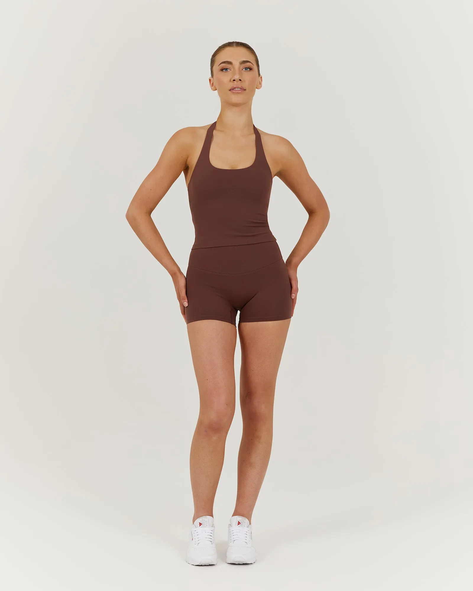 LUXE HALLY TOP - COCOA